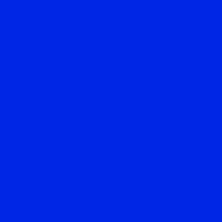 Color of #0026E5