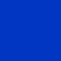 Color of #0036C1