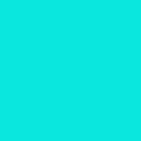 Color of bright turquoise