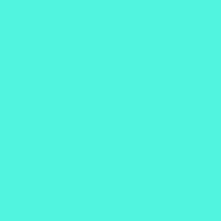 Color of #51F4DF