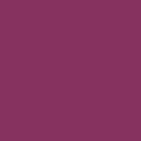 Color of #86325F