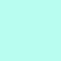 Color of #B8FDF0