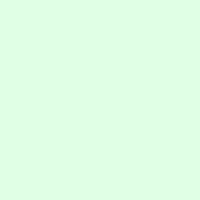 Color of #E0FFE5